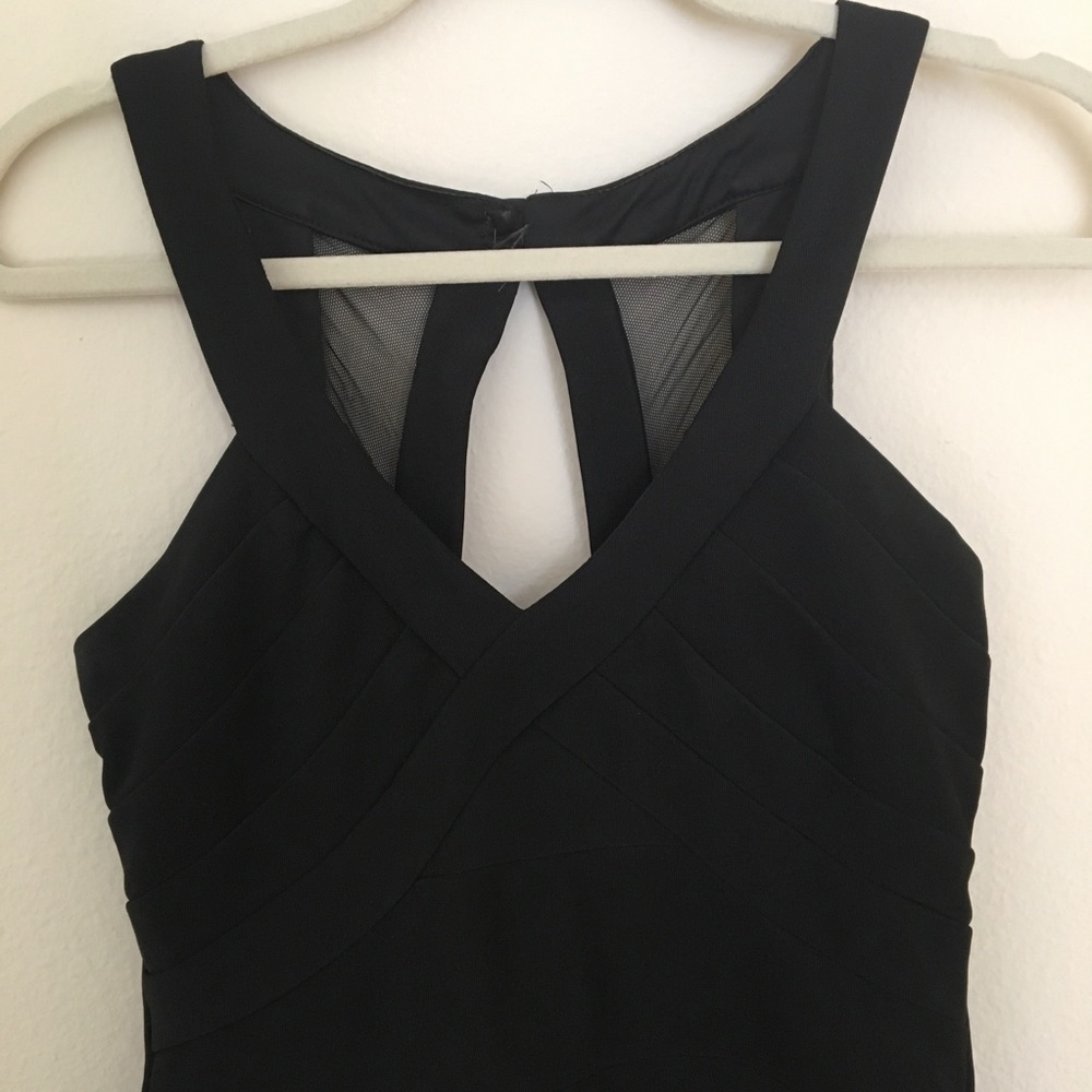 Black Bodycon Mini Dress